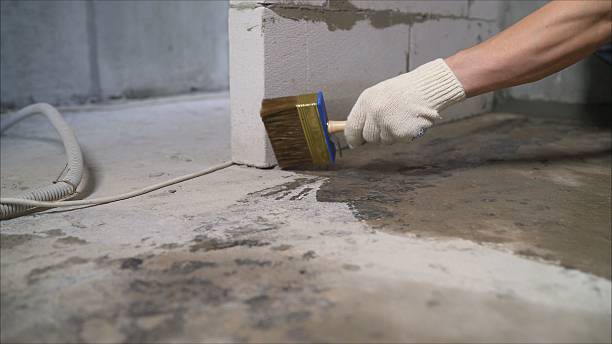 SJ Waterproofing Pros Waterproofing coverage map for Center Line, MI and surrounding area
